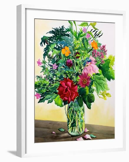 Garden Flowers-Christopher Ryland-Framed Giclee Print