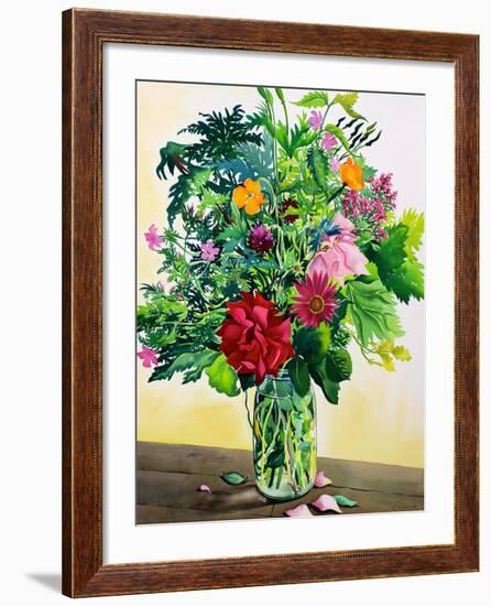 Garden Flowers-Christopher Ryland-Framed Giclee Print