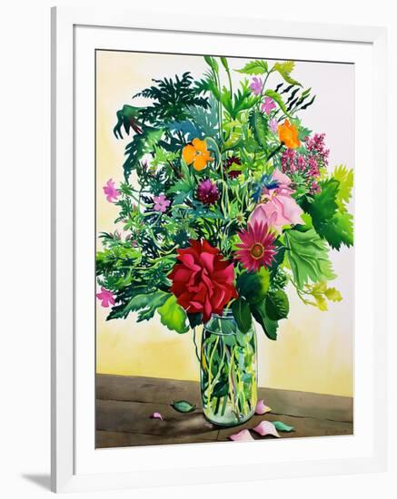 Garden Flowers-Christopher Ryland-Framed Giclee Print