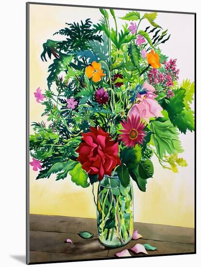 Garden Flowers-Christopher Ryland-Mounted Giclee Print