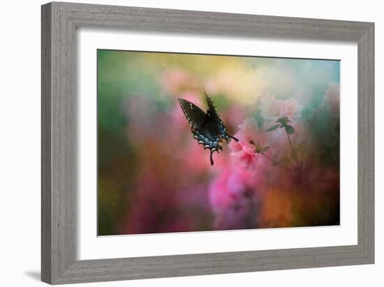 Garden Friend 1-Jai Johnson-Framed Giclee Print