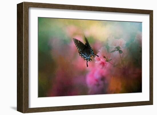 Garden Friend 1-Jai Johnson-Framed Giclee Print