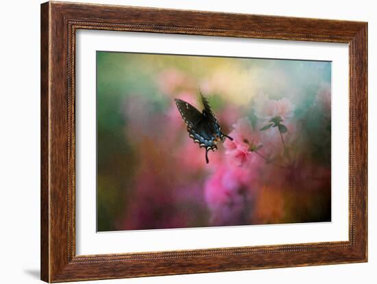 Garden Friend 1-Jai Johnson-Framed Giclee Print