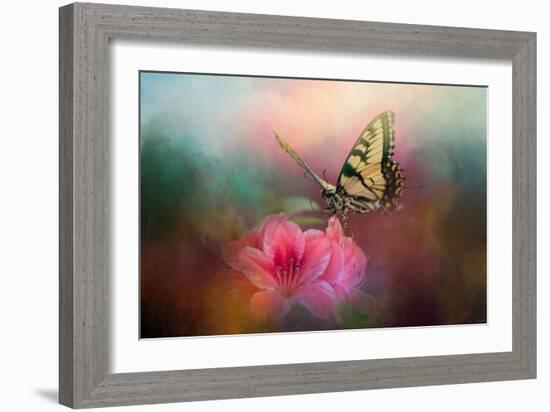 Garden Friend 2-Jai Johnson-Framed Giclee Print