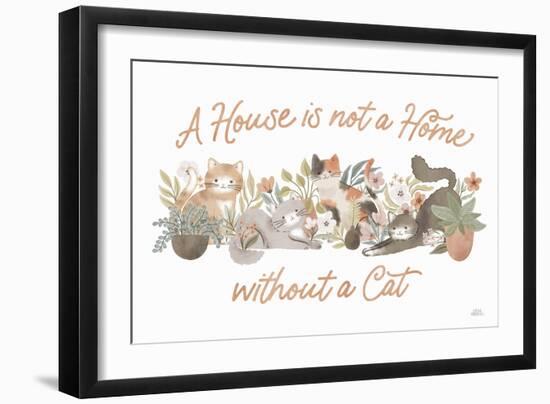 Garden Friends I-Laura Marshall-Framed Art Print