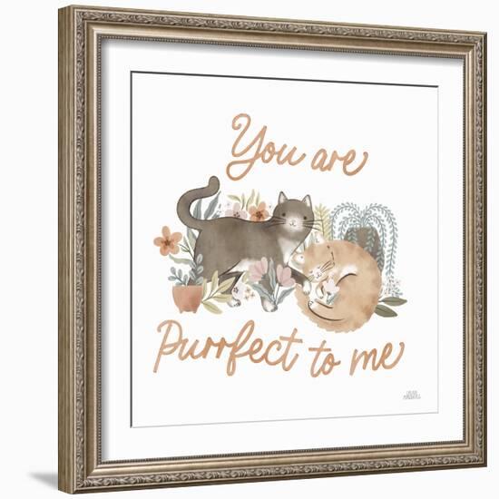 Garden Friends V-Laura Marshall-Framed Art Print