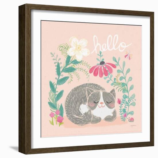 Garden Friends VI-Mary Urban-Framed Art Print