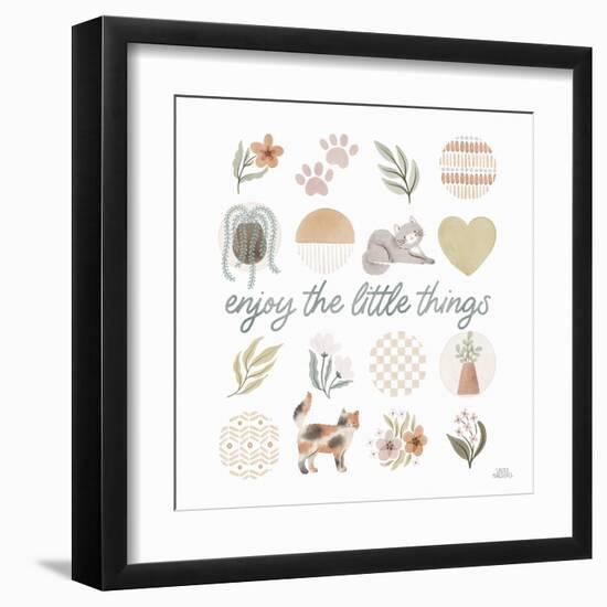 Garden Friends VIII-Laura Marshall-Framed Art Print