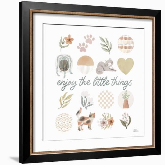 Garden Friends VIII-Laura Marshall-Framed Art Print