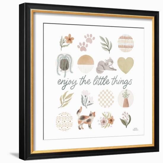 Garden Friends VIII-Laura Marshall-Framed Art Print