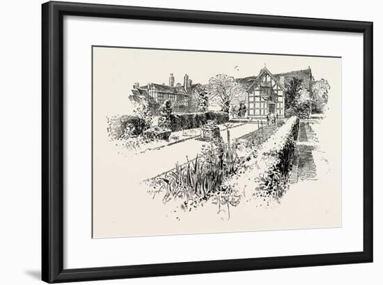 Garden Front of the House in Which Shakespeare Was Born-null-Framed Giclee Print