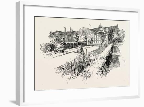 Garden Front of the House in Which Shakespeare Was Born-null-Framed Giclee Print