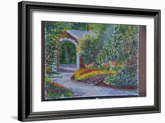 Garden Gate, 2004, (Oil on Canvas)-Anthony Butera-Framed Giclee Print