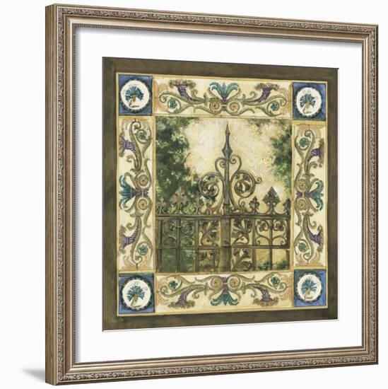 Garden Gate-Elizabeth Jardine-Framed Giclee Print