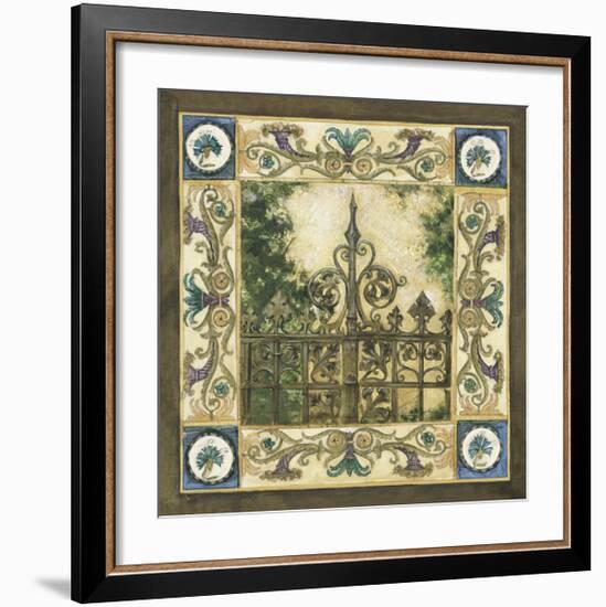 Garden Gate-Elizabeth Jardine-Framed Giclee Print