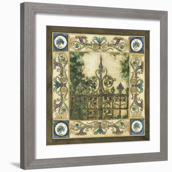 Garden Gate-Elizabeth Jardine-Framed Giclee Print