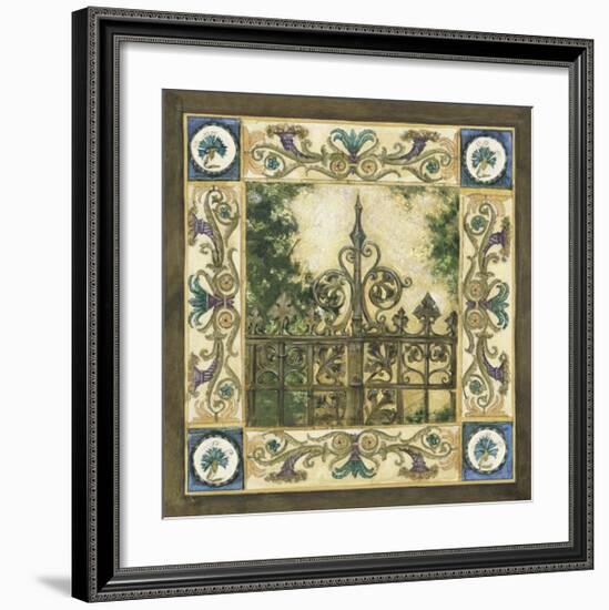 Garden Gate-Elizabeth Jardine-Framed Giclee Print