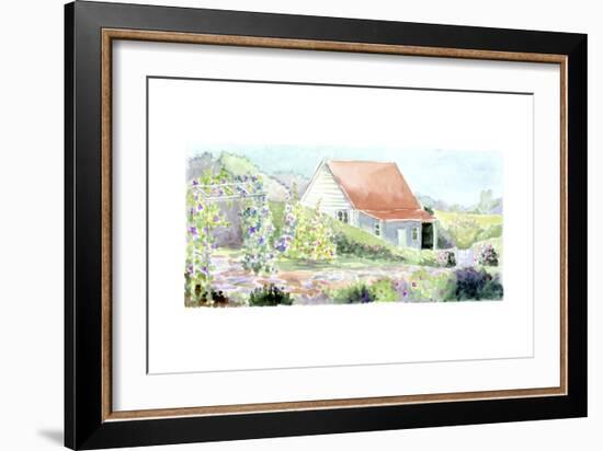 Garden Gate-Jennifer Zsolt-Framed Giclee Print