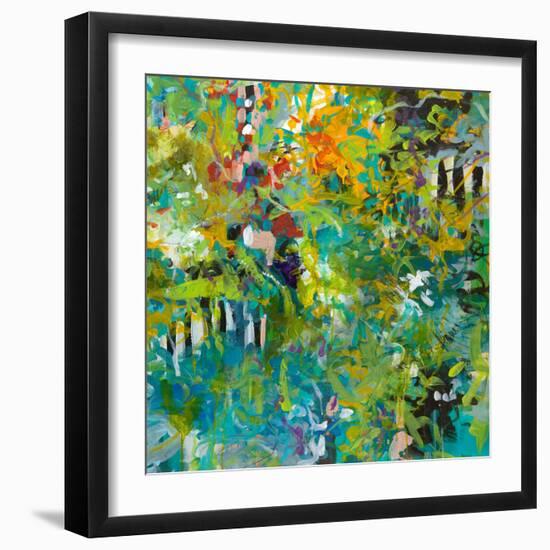 Garden Gate-Jan Weiss-Framed Art Print