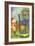 Garden Gate-Auguste Macke-Framed Art Print