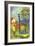 Garden Gate-Auguste Macke-Framed Art Print