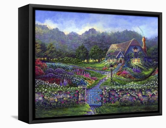 Garden Gate-Bonnie B. Cook-Framed Premier Image Canvas