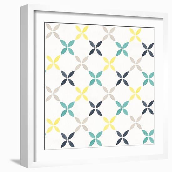 Garden Getaway Pattern IIA-Laura Marshall-Framed Art Print