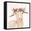 Garden Goat I-Victoria Borges-Framed Stretched Canvas