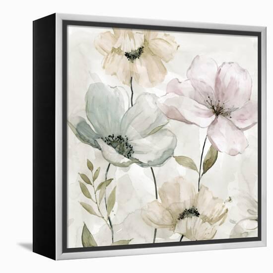Garden Grays - Detail I-Carol Robinson-Framed Stretched Canvas