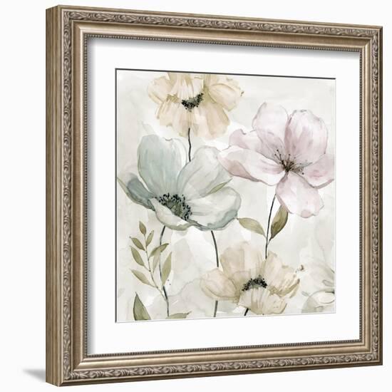 Garden Grays - Detail I-Carol Robinson-Framed Art Print