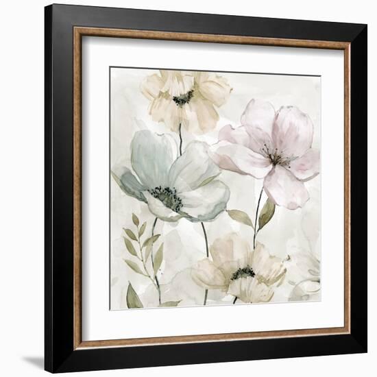 Garden Grays - Detail I-Carol Robinson-Framed Art Print