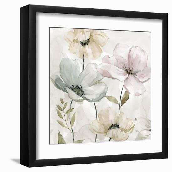 Garden Grays - Detail I-Carol Robinson-Framed Art Print