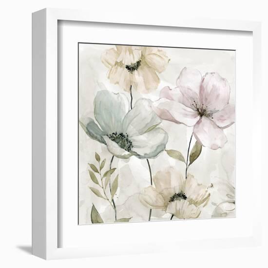 Garden Grays - Detail I-Carol Robinson-Framed Art Print