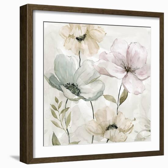 Garden Grays - Detail I-Carol Robinson-Framed Art Print