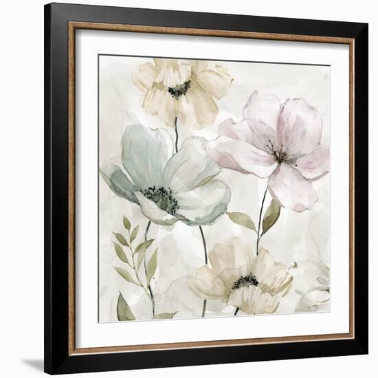 Garden Grays - Detail I-Carol Robinson-Framed Art Print