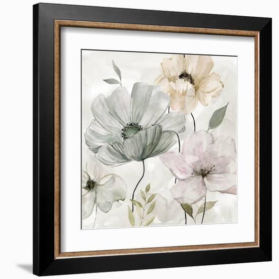 Garden Grays - Detail II-Carol Robinson-Framed Art Print