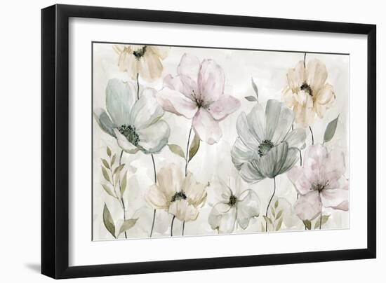 Garden Grays-Carol Robinson-Framed Art Print