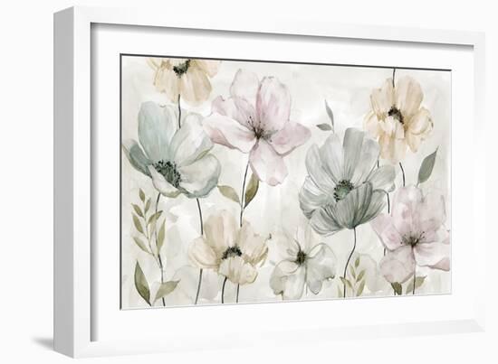 Garden Grays-Carol Robinson-Framed Art Print