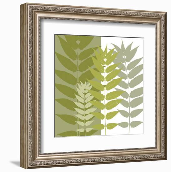 Garden Greens-Erin Clark-Framed Art Print