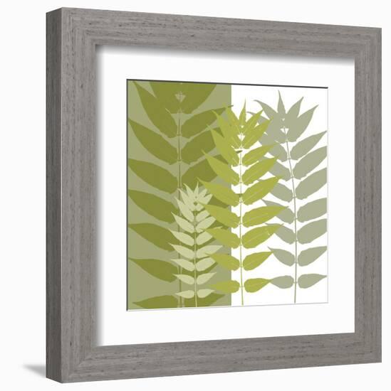 Garden Greens-Erin Clark-Framed Art Print