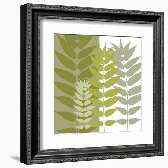 Garden Greens-Erin Clark-Framed Art Print