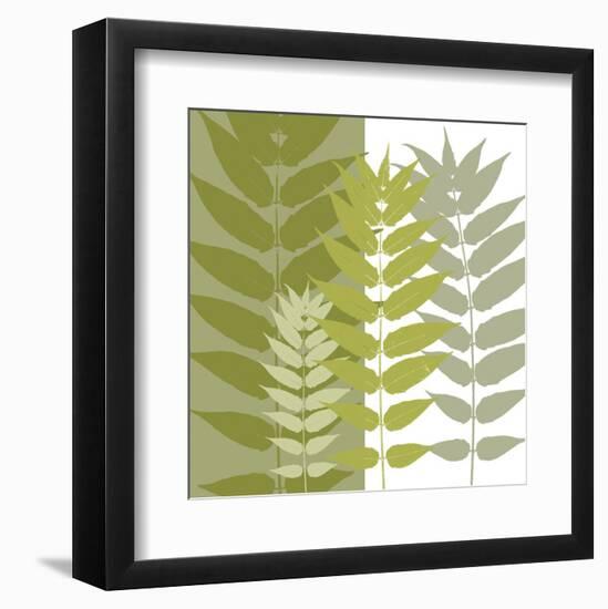 Garden Greens-Erin Clark-Framed Art Print