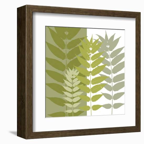 Garden Greens-Erin Clark-Framed Art Print