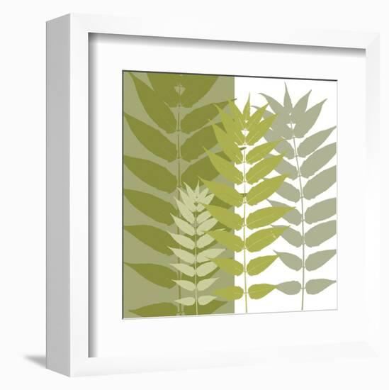 Garden Greens-Erin Clark-Framed Art Print