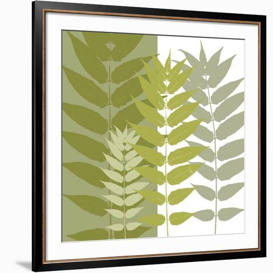 Garden Greens-Erin Clark-Framed Art Print