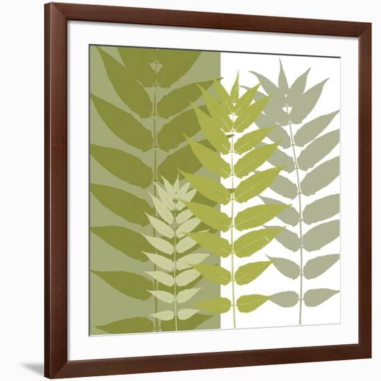 Garden Greens-Erin Clark-Framed Art Print