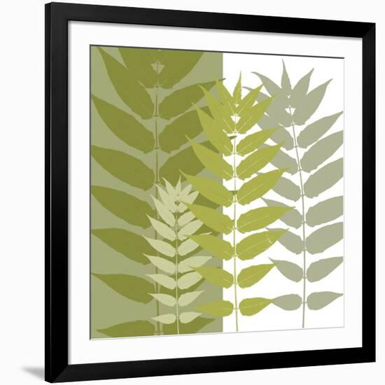 Garden Greens-Erin Clark-Framed Art Print