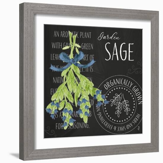 Garden Grown Herbs II-Andi Metz-Framed Art Print