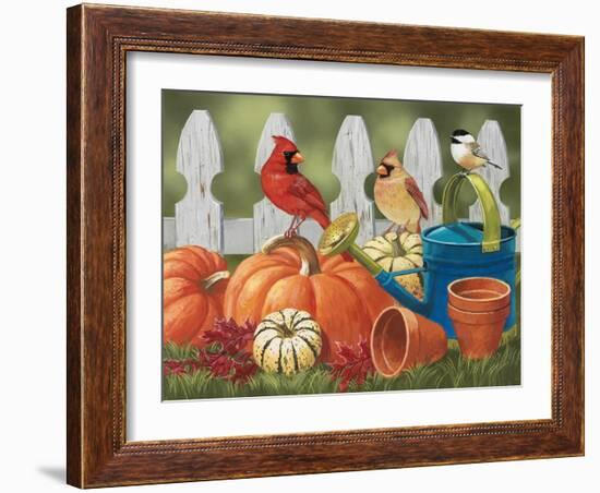 Garden Harvest-William Vanderdasson-Framed Giclee Print