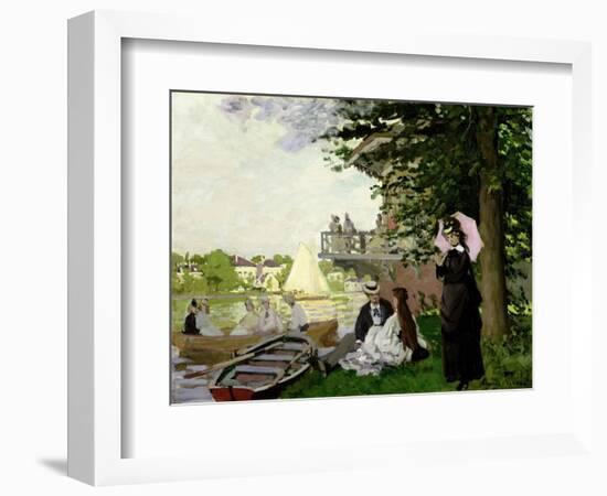 Garden House on the Zaan, Zaandam, 1871-Claude Monet-Framed Giclee Print